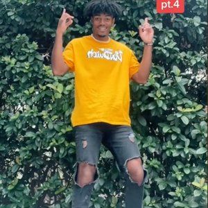 Von Dutch Logo Tee worn by Malik